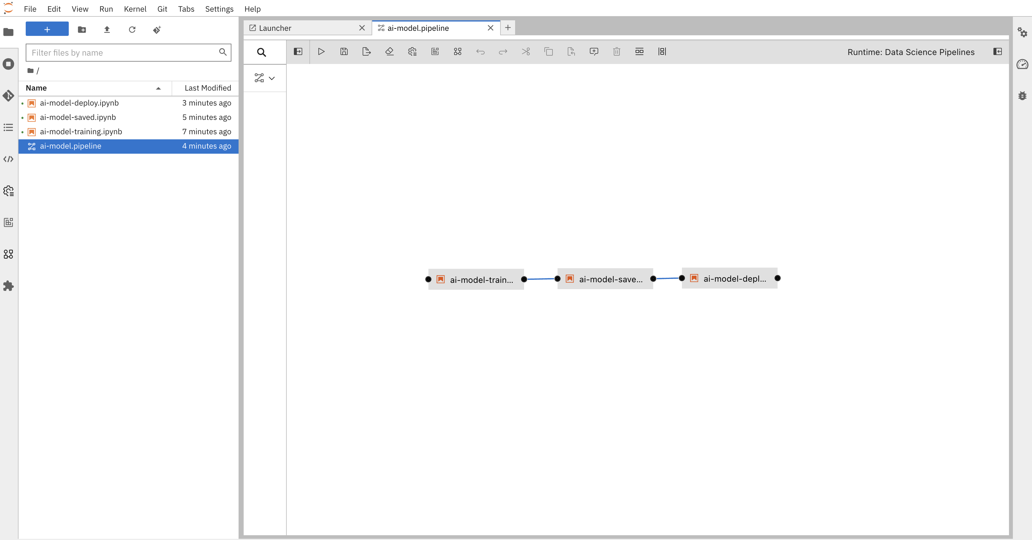 image Openshift AI DS pipeline flows